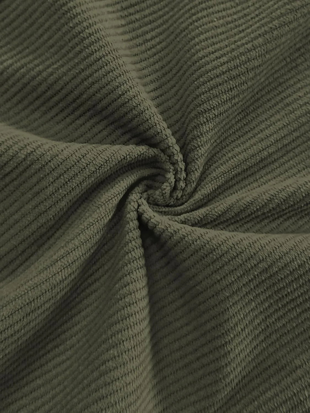 Mens Corduroy Casual Pants Fashion Loose Fit Wide Leg Pants Straight Sweatpants Elastic Waist Drawstring